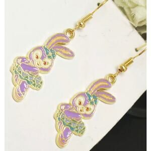 New with tag 🏷️ betsey Johnson lovely rabbit earrings